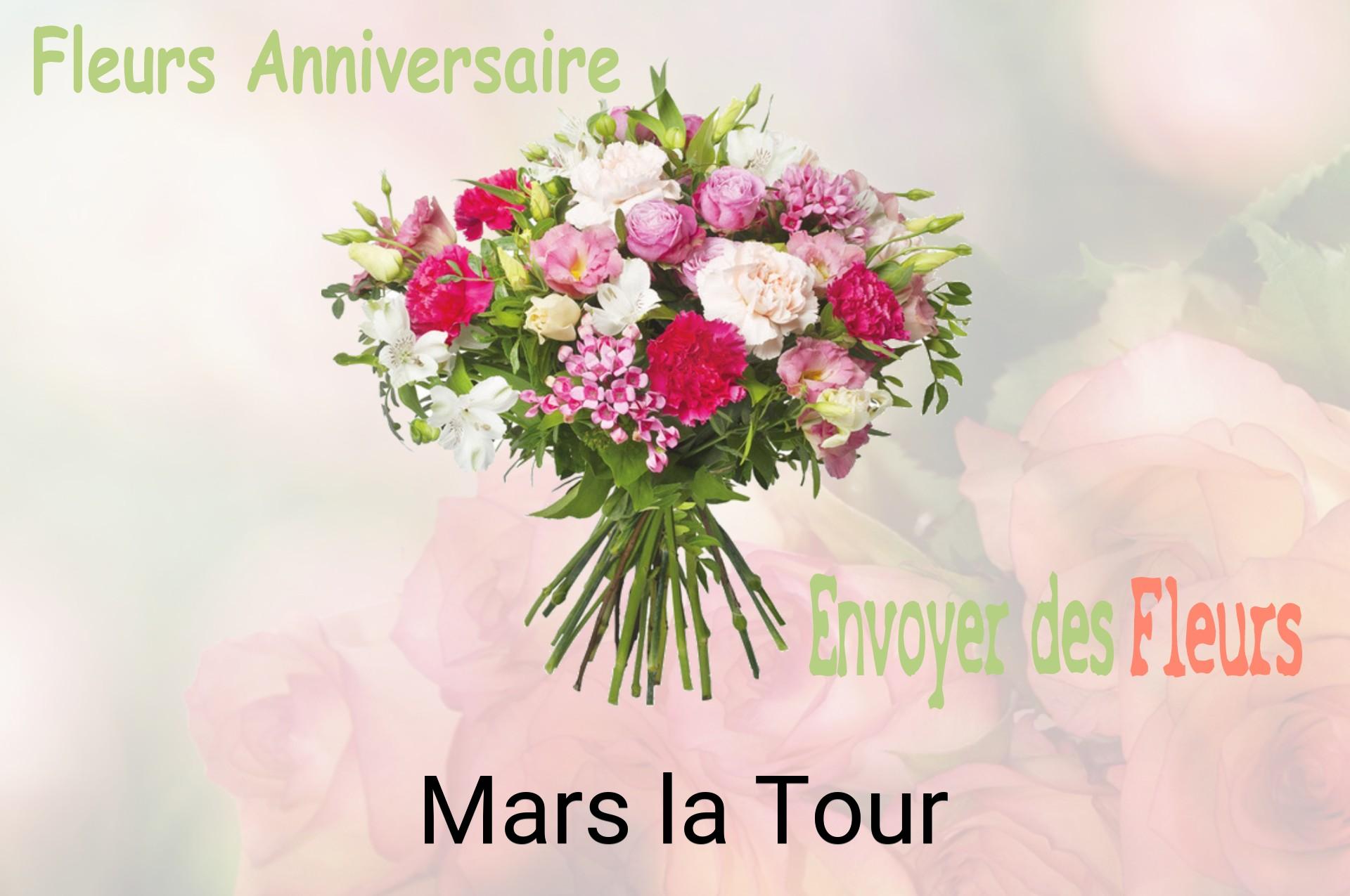 Bouquet de fleurs d’anniversaire livré à Mars-la-Tour