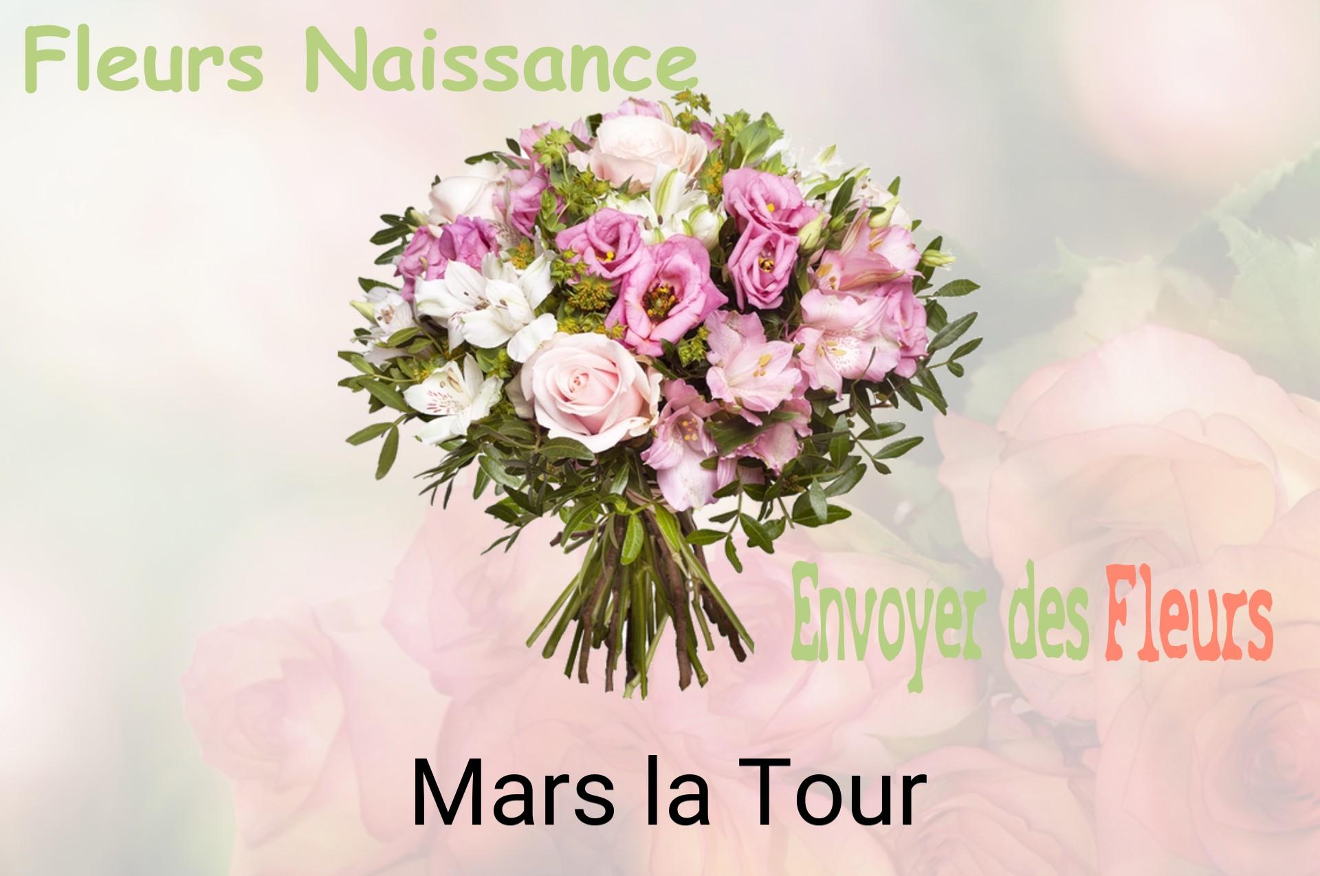 Bouquet de fleurs de naissance livré à Mars-la-Tour